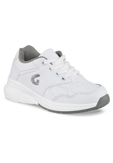 Tenis Escolares Gomyschool C New Blanco Para Niño Y Niña Los Gomosos