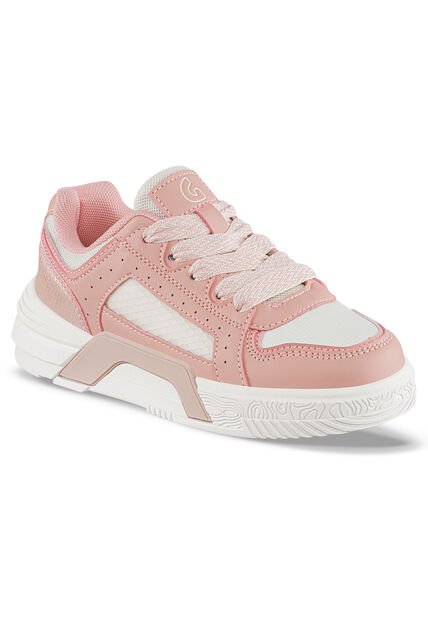 Tenis Casuales Tazimo Beige-Coral Los Gomosos Para Niña