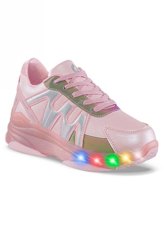 Tenis Patines Luces Tiff Rosa Los Gomosos Para Niña Los Gomosos