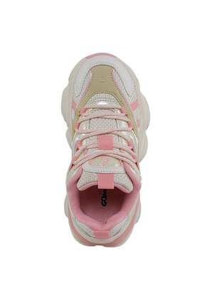 Tenis Urbanos Gevon Beige-Coral Los Gomosos Para Niña