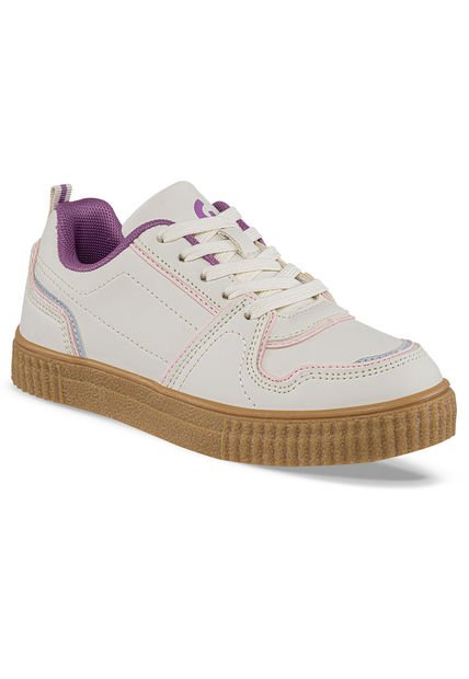 Tenis Urbanos Zynora Beige Para Niña Los Gomosos