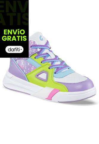 Tenis Urbanos Fenir Blanco-Mora Para Niña Los Gomosos Los Gomosos