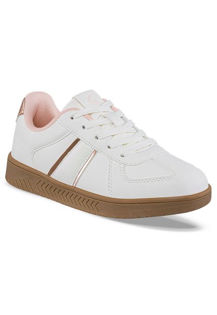 Tenis Urbanos Jafer Blanco Para Niña Los Gomosos