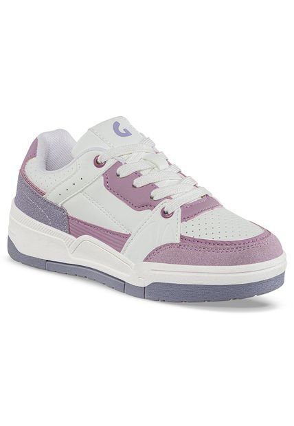 Tenis Urbanos Bejix Blanco-Mora Para Niña Los Gomosos