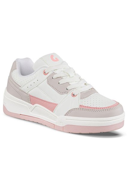 Tenis Urbanos Bejix Blanco-Rosa Para Niña Los Gomosos