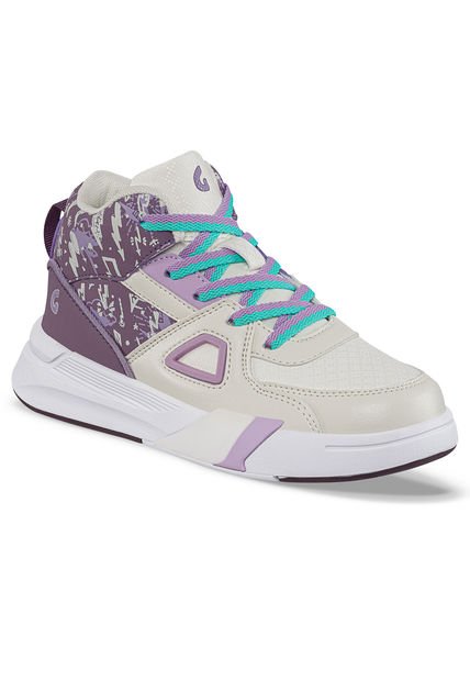 Tenis Urbanos Fenir Beige-Mora Para Niña Los Gomosos