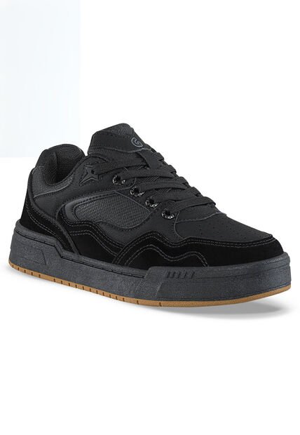 Tenis Urbanos Spiter Negro Los Gomosos Para Niño