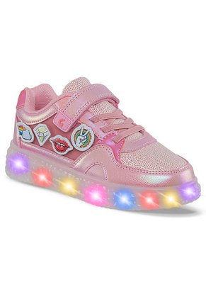 Tenis Luces Gerfy Rosa Para Niña Los Gomosos