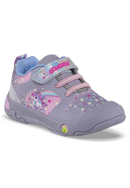 Tenis Casuales Frozz Gris Para Bebés Los Gomosos