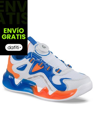 Tenis Urbanos Grinn Blanco Para Niño Los Gomosos Los Gomosos