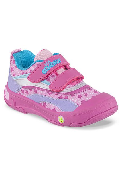 Tenis Casuales Drof Fucsia Para Bebés Los Gomosos