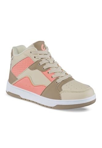 Tenis Urbanos Kuxoj Beige-Coral Los Gomosos Para Niña Los Gomosos