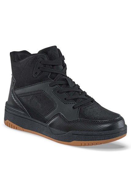 Tenis Urbanos Fanke Negro Para Niño Los Gomosos