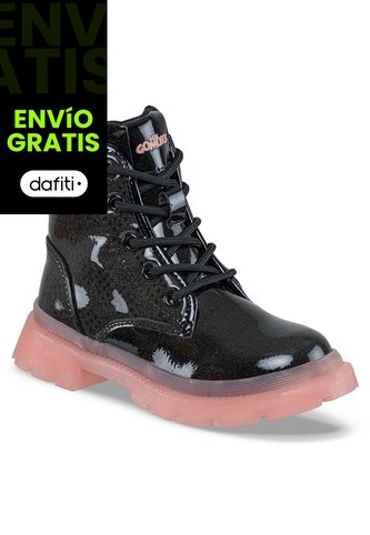 Botas Zemin Negro Para Niña Los Gomosos Los Gomosos