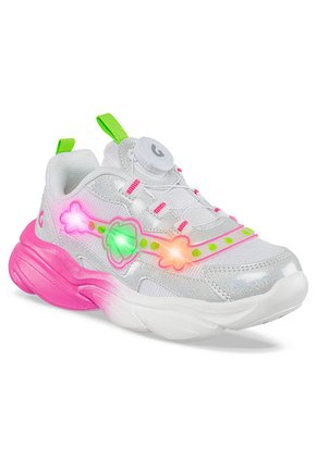 Tenis Luces Jomir Blanco Para Niña Los Gomosos