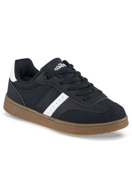 Tenis Urbanos Zibber Negro Para Niño Los Gomosos