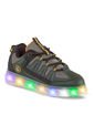 Tenis Con Luces Isser Verde Para Niño Los Gomosos de Los Gomosos