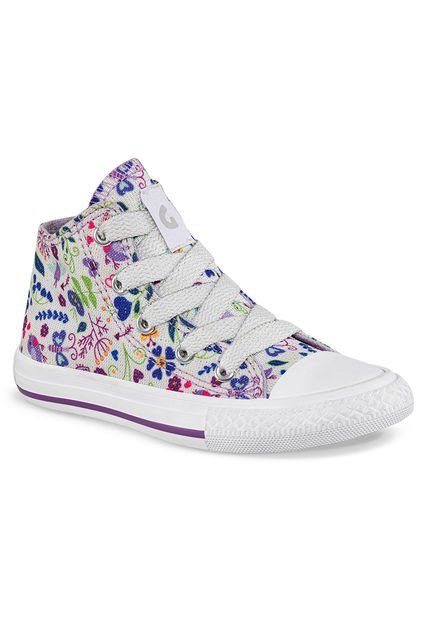 Botas Beebe Alto Lila Para Niña Los Gomosos
