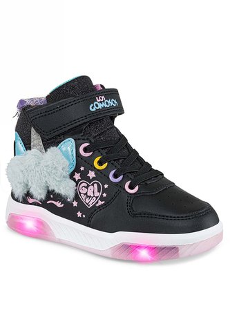 Tenis Luces Konno Negro Para Niña Los Gomosos Los Gomosos