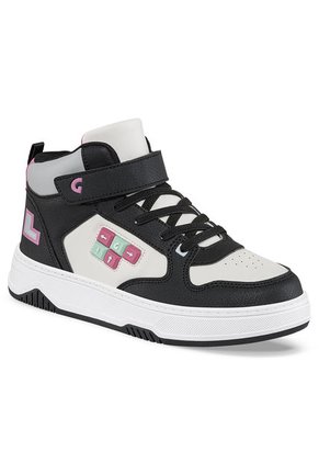 Tenis Odyl Blanco-Negro Para Niña Los Gomosos