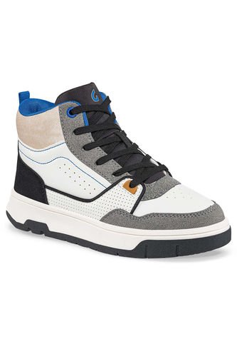 Tenis Yinko Beige-Gris Para Niño Los Gomosos Los Gomosos