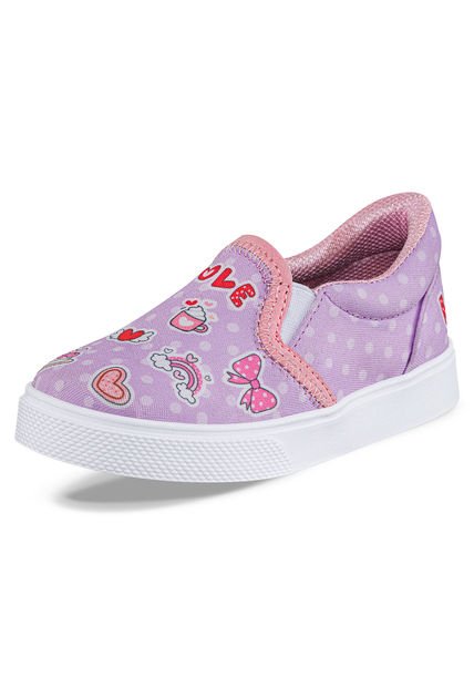Tenis Mossy Lila Para Niña Los Gomosos