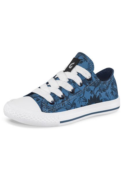 Tenis Blendin Bajo Azul Para Niño Los Gomosos