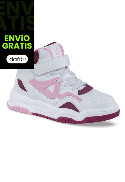 Tenis Urbanos Lemaz Blanco Los Gomosos Para Niña