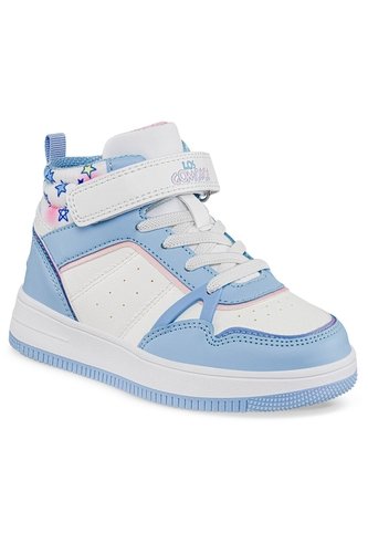 Tenis Reffor Blanco-Azul Para Niña Los Gomosos Los Gomosos