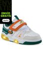Tenis Con Luces Nuvik Blanco-Beige Los Gomosos Para Niño de Los Gomosos
