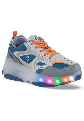 Tenis Patines Luces Fech Gris Para Niño Los Gomosos Los Gomosos