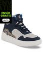 Tenis Urbanos Pibar Beige-Azul O Los Gomosos Para Niño de Los Gomosos