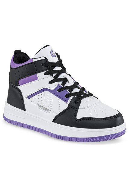 Tenis Tippi Negro-Mora Para Niña Los Gomosos