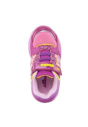 Tenis Con Luces Bawy Fucsia Para Niña Los Gomosos