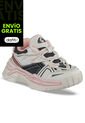Tenis Urbanos Gadom Beige-Rosa Los Gomosos Para Niña de Los Gomosos