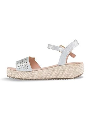 Sandalias Marysol Plata Para Niña Los Gomosos