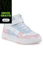 Tenis Urbanos Mefog Blanco-Rosa Los Gomosos Para Niña de Los Gomosos