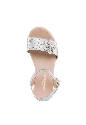 Sandalias Marysol Plata Para Niña Los Gomosos