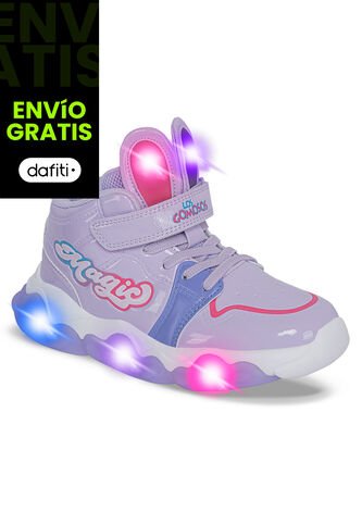 Tenis Con Luces Pidom Mora Los Gomosos Para Niña Los Gomosos