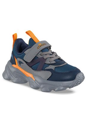 Tenis Lumar Azul O-Gris Para Niño Los Gomosos