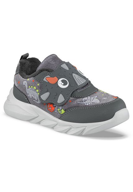 Tenis Elix Gris Para Niño Los Gomosos