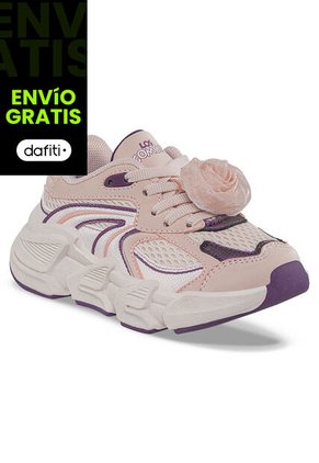 Tenis Urbanos Clev Coral Los Gomosos Para Niña