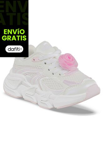 Tenis Urbanos Clev Blanco Los Gomosos Para Niña Los Gomosos