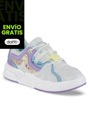 Tenis Urbanos Riboty Blanco-Azul Los Gomosos Para Niña