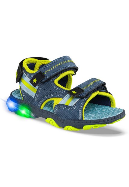 Sandalias Ferul Azul Osc Para Niño Los Gomosos