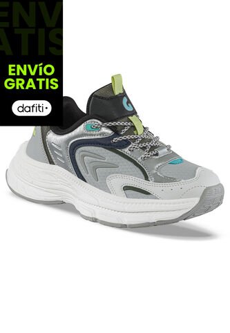 Tenis Urbanos Wenny Blanco-Negro Los Gomosos Para Niño Los Gomosos
