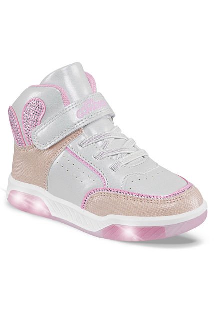 Tenis Luces Ridda Blanco Para Niña Los Gomosos