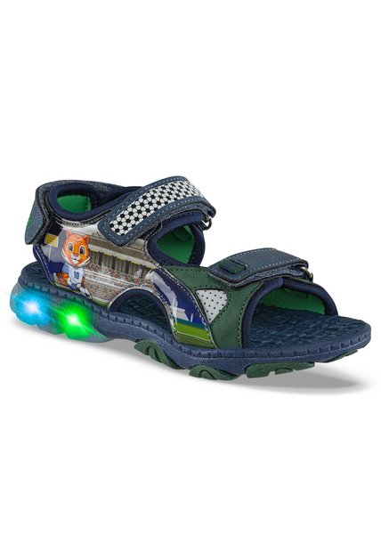 Sandalias Tikop Azul Osc Los Gomosos Para Niño