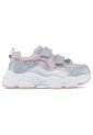 Tenis Urbanos Febar Gris-Rosa Los Gomosos Para Niña de Los Gomosos