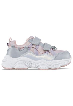 Tenis Urbanos Febar Gris-Rosa Los Gomosos Para Niña